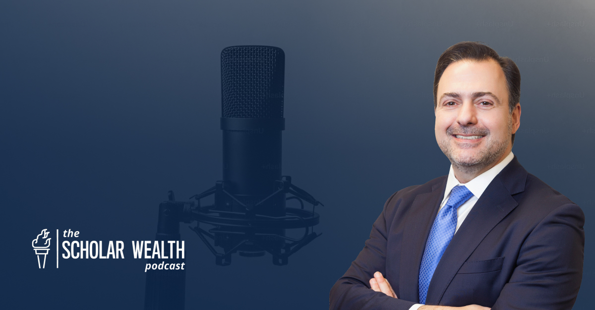 Asher Rubinstein, Partner at Gallet Dreyer & Berkey LLP, featured on the Scholar Wealth Podcast discussing estate planning for art, wine, and collectibles