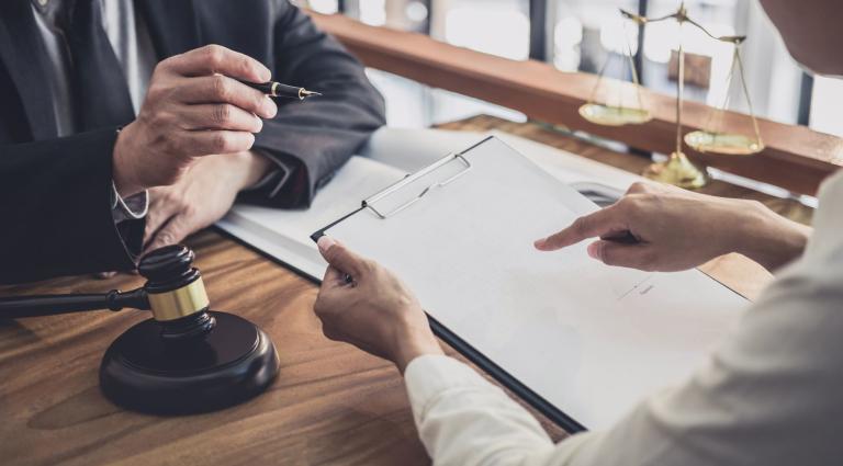 consultation and conference of professional businesspeople