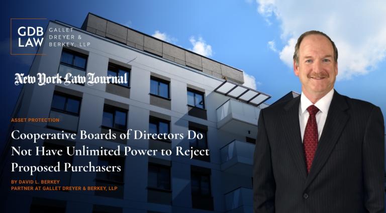 Cooperative Boards of Directors Do Not Have Unlimited Power to Reject Proposed Purchasers