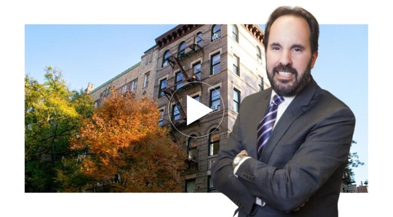 Scott Smiler in Front of a New York City Co-Op