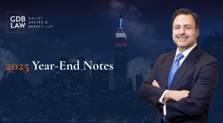 Asher Rubinstein End of Year Memo 2025